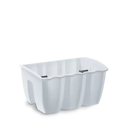 Doniczka CROWN Biały (S449) DCRO400