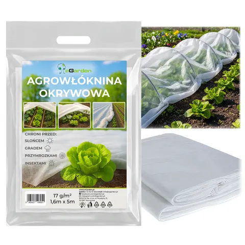 eGarden Agrowłóknina P-17 biała 1.6x5m