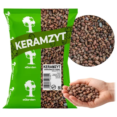 eGarden Keramzyt Ogrodniczy AGRO 8-25mm 8l