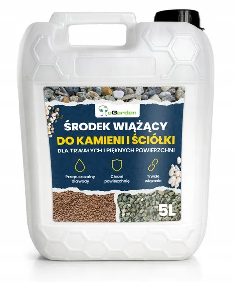 Spoiwo do kamienia, kory, żwiru, kruszywa, ściółki - 5L