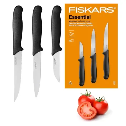 Zestaw 3 noży do warzyw ESSENTIAL FIS 1065584 FISKARS