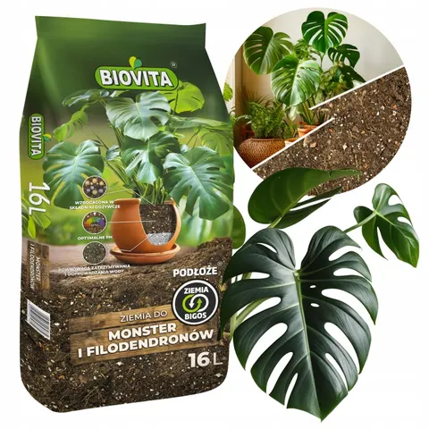 Ziemia BIGOS do monster i filodendronów BIOVITA 16l