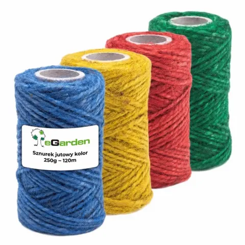 MOD Sznurek jutowy kolor 250g/120m
