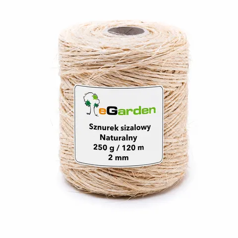 eGarden Sznurek Sizalowy 250g 120m