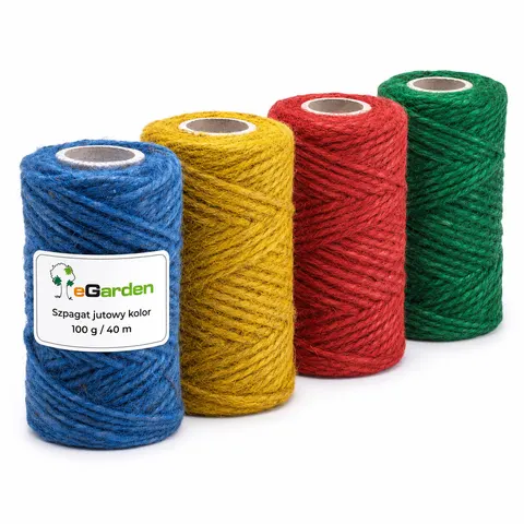 eGarden Szpagat Kolor Jutowy 100g 40m