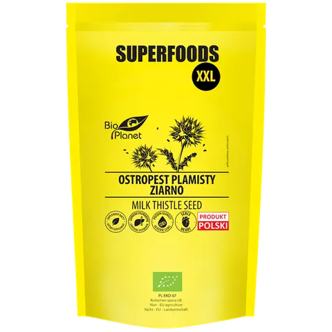 OSTROPEST PLAMISTY ZIARNO BIO 600 g - BIO PLANET SUPERFOODS