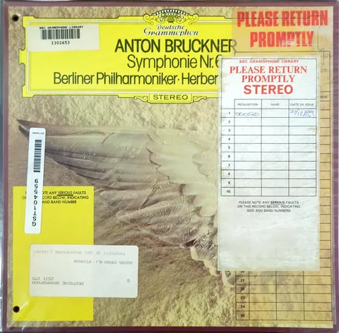 Herbert von Karajan: Symphonie Nr. 6 A-dur LP 2531295 Deutsche Grammophon EX