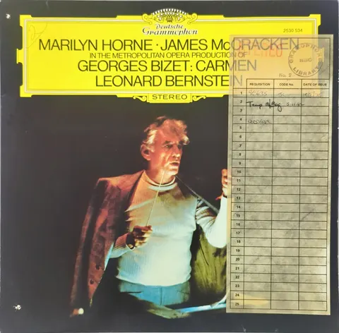 Leonard Bernstein: Carmen LP 2530534a Deutsche Grammophon EX