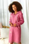 Szlafrok typu homewear z bawełny organicznej dolce vita