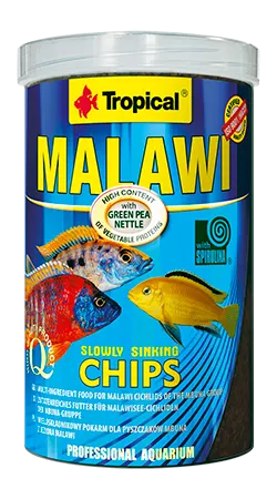 Tropical Malawi Chips Pokarm Dla Pyszczaków 1000ml 520g