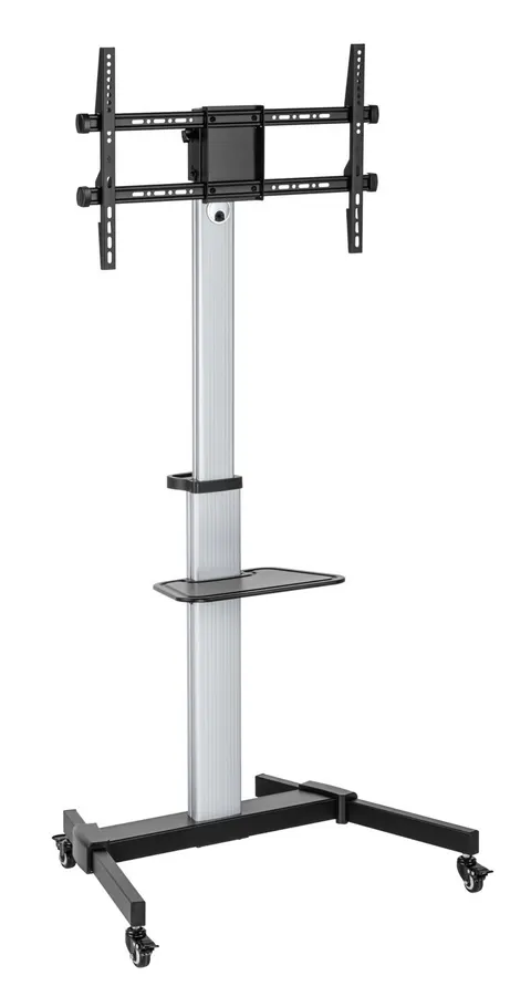 S-11AL - Wózek do TV 37-86", max. 50 kg. Wysokość 160 cm. PIVOT 90°. Art