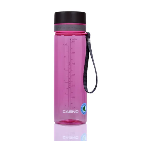 Butelka na wodę Casno Trinity 800 ml różowa