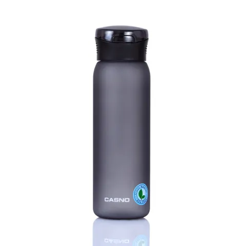 Butelka na wodę Casno Colorado 600 ml szara