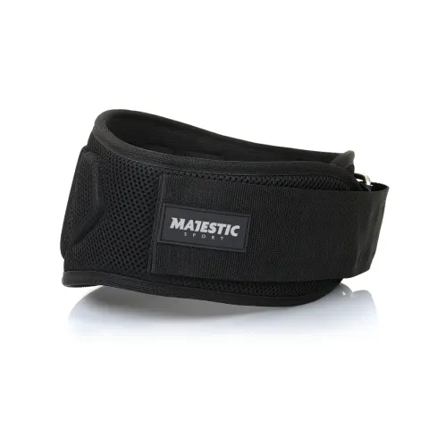 Pas kulturystyczny Majestic Sport EVA PRO czarny - Rozmiar: XS