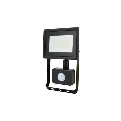 Naświetlacz Led Smd Kastel 20w 6500k 1660lm Ip65 Czarny Cz. Pir