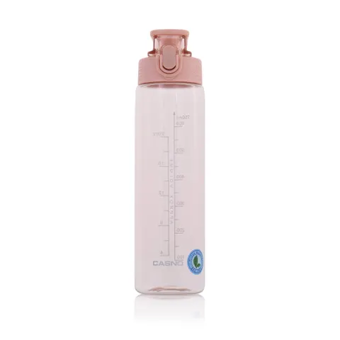 Butelka na wodę Casno Tennessee Clear 750 ml różowa