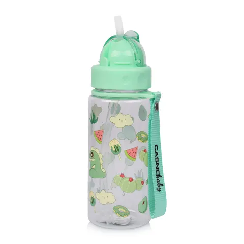Butelka na wodę dla dzieci Casno WILLY 400 ml zielona