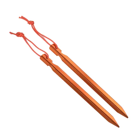 Kotwy mocujące do hamaków i tarpów Majestic Sport 18 cm (2 sztuki)