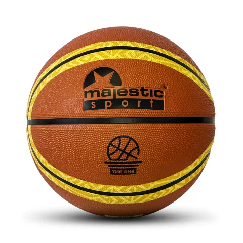Piłka do koszykówki Majestic Sport TheOne pomarańczowa r. 7