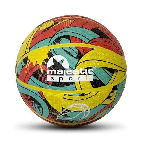 Piłka do koszykówki Majestic Sport Arrow multicolor r. 7