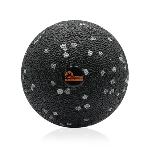 Piłka do masażu EPP Majestic Sport TENSO MONO 8 cm czarno-szara