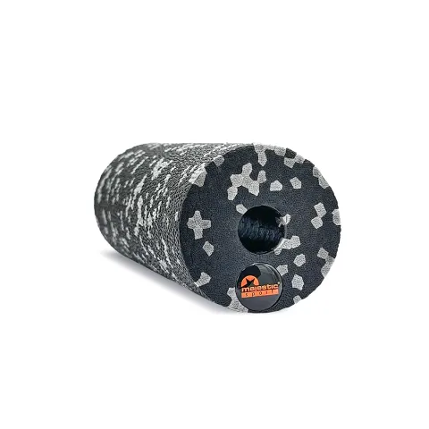 Roller do masażu Majestic Sport TENSO MINI 15x5 cm czarno-szary