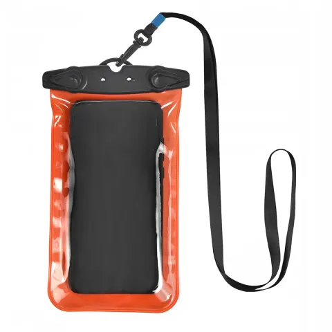Etui na telefon CESAR IPX8 Majestic Sport pomarańczowe