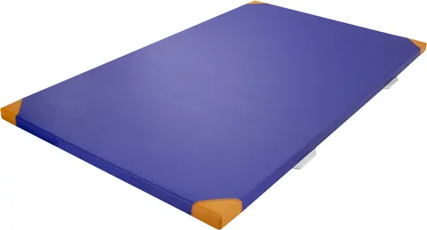 Materac 200x120x5 cm (R80) gimnastyczny antypoślizgowy ANU granatowy (RAL5002)