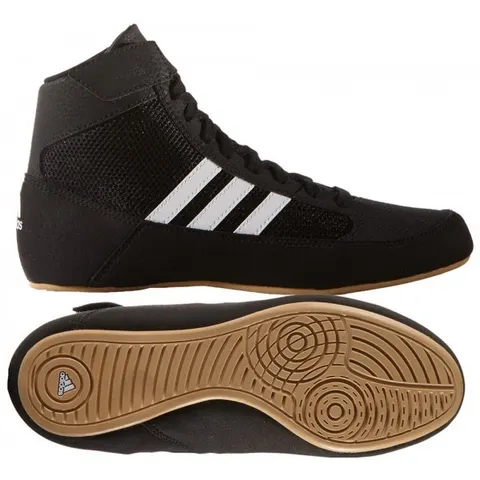 Buty bokserskie adidas Havoc AQ3325 czarne - Rozmiar buta: 41 1/3