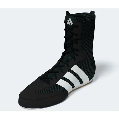 Buty bokserskie adidas Box Hog Classic czarne - Rozmiar buta: 36