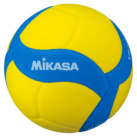 Piłka do siatkówki Mikasa VS170W żółto-niebieska r.5