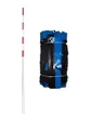 Siatka do siatkówki plażowej treningowa z antenkami niebieska