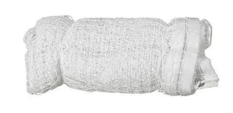Siatka do tenisa ziemnego PE 2 mm biała