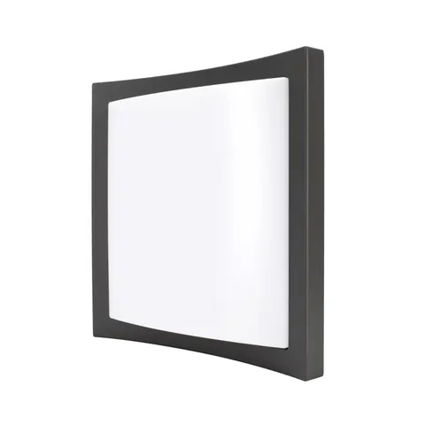 Oprawa Elewacyjna Valant 20w 3000k 1400lm Ip65 243x243x73mm Plafon Grafit