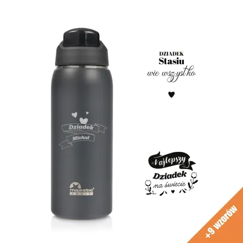 Butelka termiczna Majestic Sport Delta 750 ml - Dla Dziadka