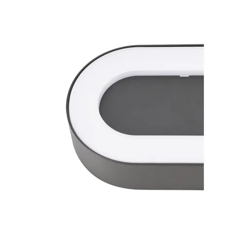 Oprawa Elewacyjna Valit 10w 4000k 850lm Ip65 203x45x123mm Owalna Grafit