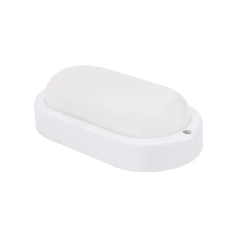 Oprawa Led Kanlo Owalna 8w 4000k 760lm Ip54 Biała Cz. Mikr.