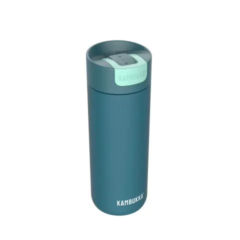 Kubek termiczny Kambukka Olympus 500 ml z inteligentną nakrętką 3 w 1 - Peacock Blue