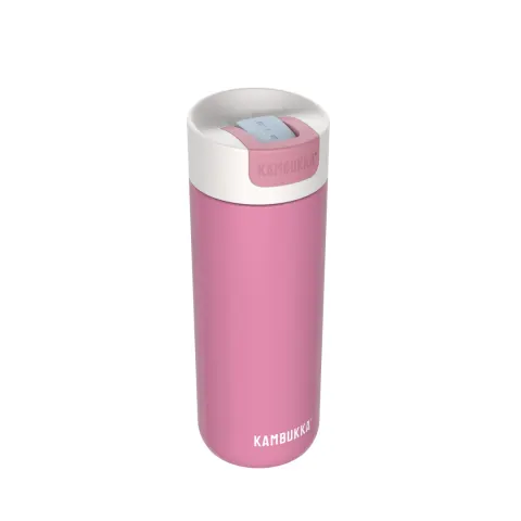 Kubek termiczny Kambukka Olympus 500 ml z inteligentną nakrętką 3 w 1 - Macaron Pink