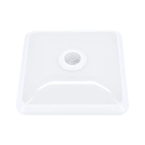 Plafoniera Led Doria 12w 4000k 1000lm Ip20 Kwadrat Cz. Pir