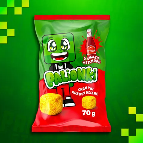 CHRUPKI PALIONKI - SMAK KETCHUP