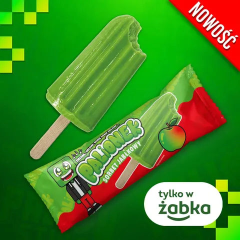 LÓD SORBETOWY PALIONEK - SMAK JABŁKO