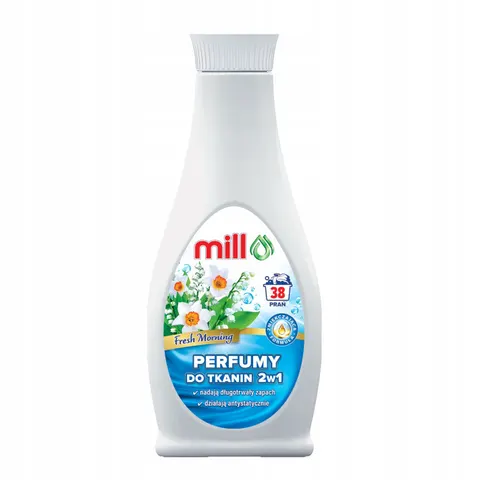 MILL Perfumy do tkanin FRESH MORNING 38 prań, 760 ml