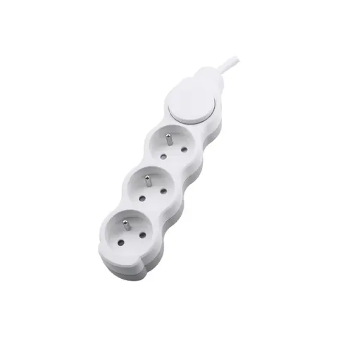 Przedłużacz Nb 3x 2p+z+wył. 1.5mm X 1.5m