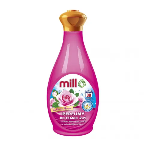 MILL Perfumy do tkanin DELICATE FLOWER 38 prań, 760 ml
