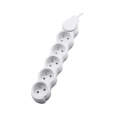 Przedłużacz Nb 5x 2p+z+wył. 1.5mm X 1.5m