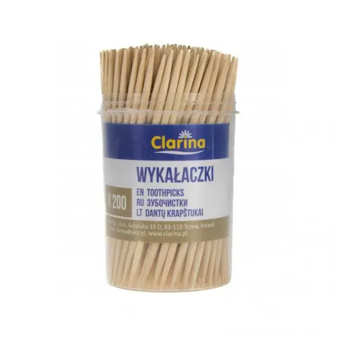 Wykałaczki w pudełku, 200 szt