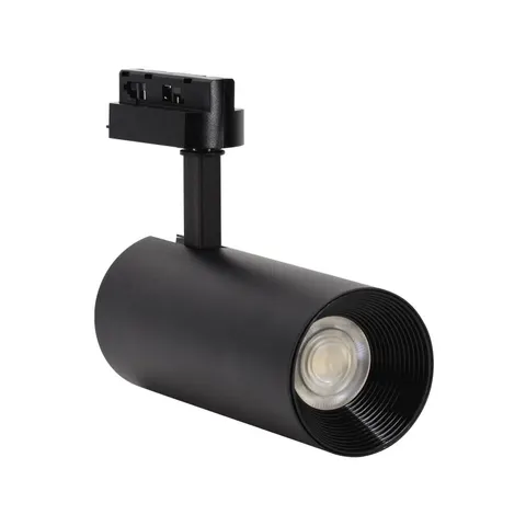 Spot Cob Verko Czarny 1-fazowy 24w 3000k 1850lm 24°