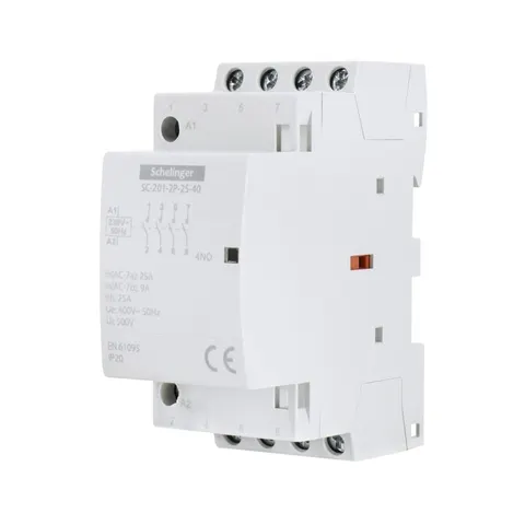 Stycznik Modułowy Sc201 2p 25a Typ 04 (0no + 4nc) Schelinger