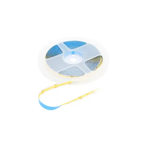 Taśma Led Premium 12v Dc Cob 1600led/5m 7w/1m Ip20 Biała Neutralna